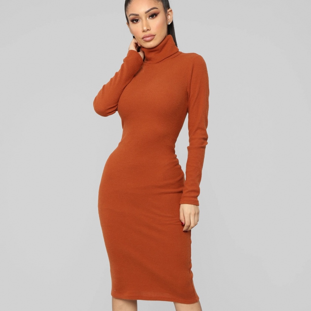 Midi dress size large